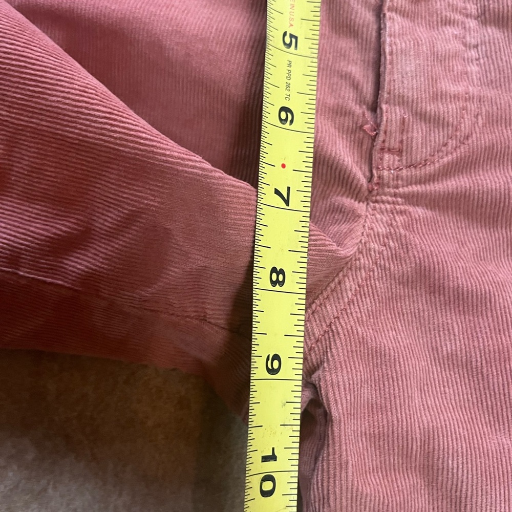 Pilcro wide leg Farmcore Town & Country Boho western mid rise corduroy chinos 25 - Picture 10 of 11
